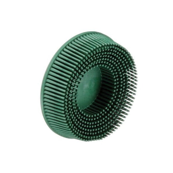 3M Scotch-Brite Roloc Bristle Disc, 3 in x 5/8 Tapered 50 7000000745 - main